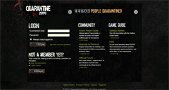 Desktop Screenshot of play.quarantine2019.com